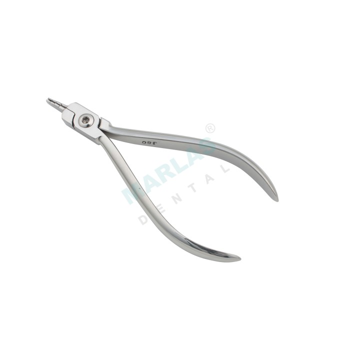 Step bending pliers according to Nance